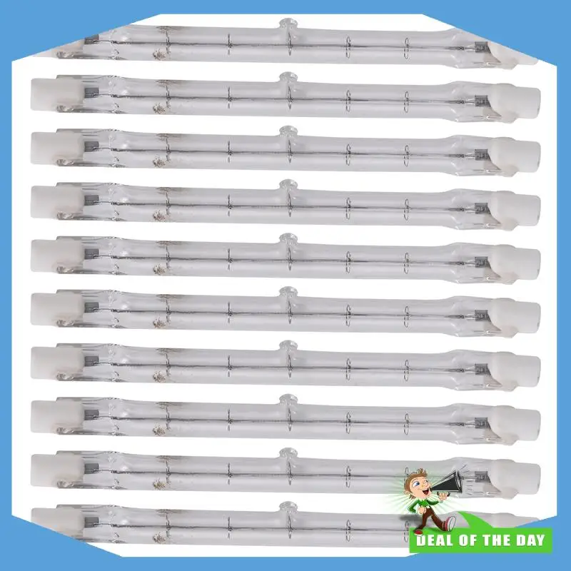 

24-Hour Delivery R7S Halogen Light Bulb 118 Mm 200 W 230 V Pack Of 10 Halogen Rod R7S Halogen Bulb R7S Dimmable Halogen Rod Lamp