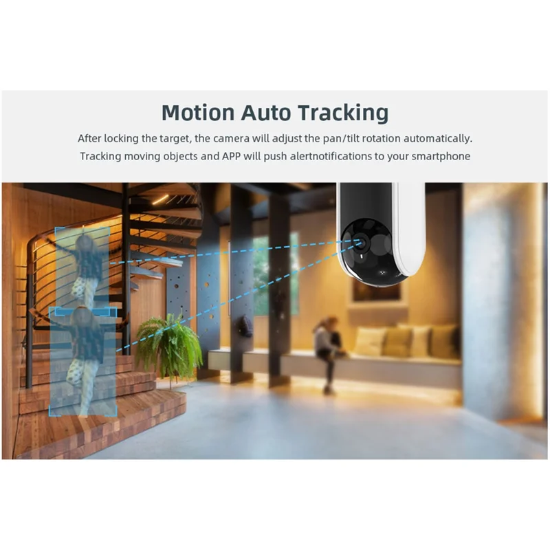 RISE 3MP 1080P interior Mini Tuya para Alexa Google PTZ vigilancia de seguridad CCTV WiFi cámara seguimiento automático modo H.264 enchufe de la UE