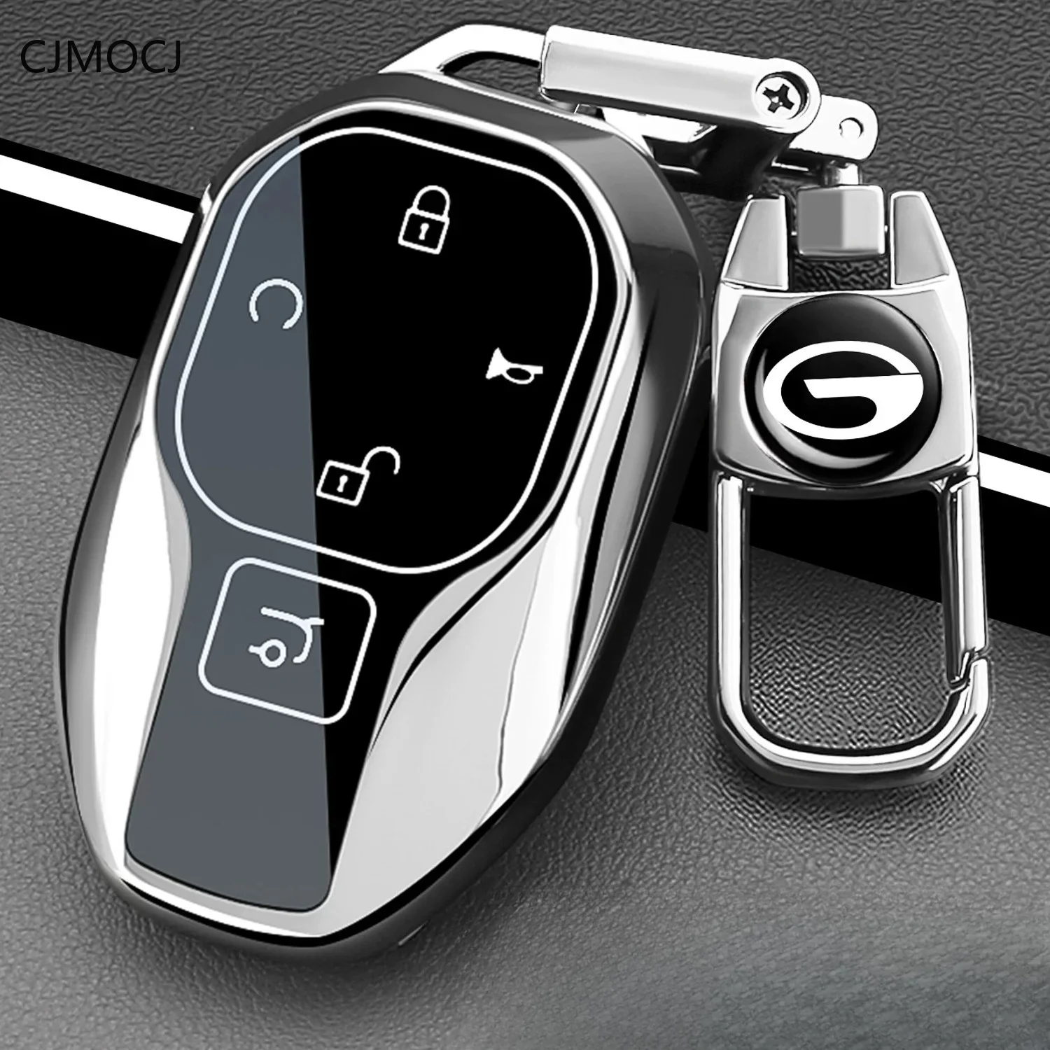 For 2026 GAC Trumpchi GS3 Key Case Cover, TPU Soft Protective Car Key Fob Shell, Shockproof Smart Keychain, Trumpchi Accessories