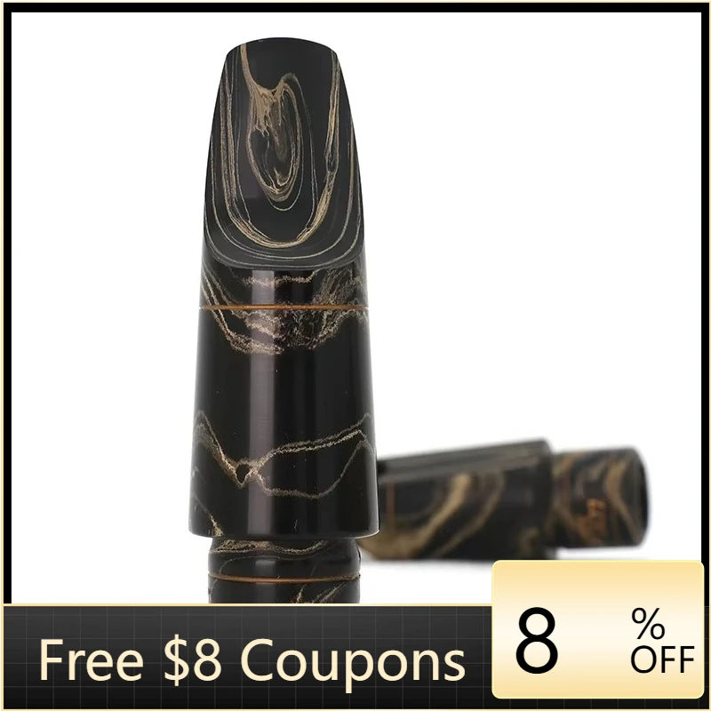 

STLF Daddario Mouthpiece Popular Jazz Selection for Alto Tenor Saxophone RICO JAZZ with Marble Bakelite