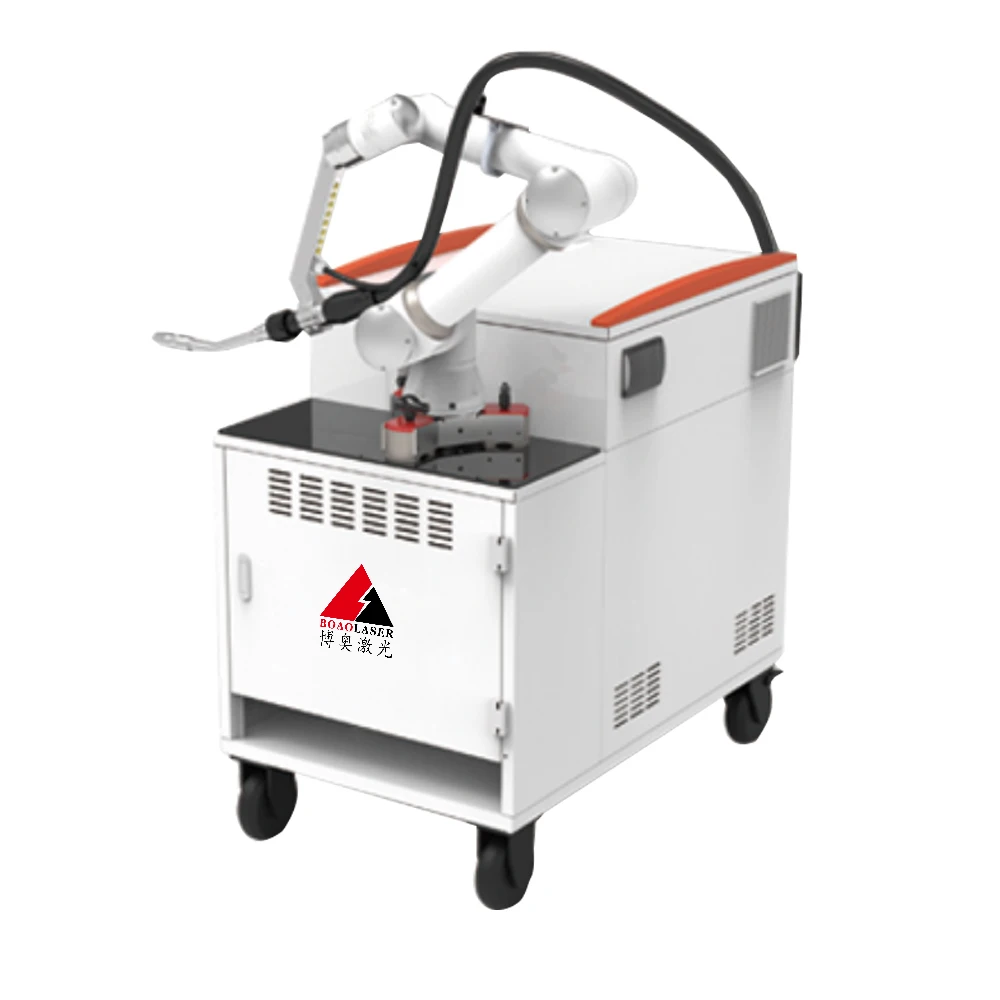 Macchina robot per saldatura Cobot Mig Tig intelligente e piccola per metallo Acciaio Alluminio 350A 500A Workstation di saldatura robotica automatica