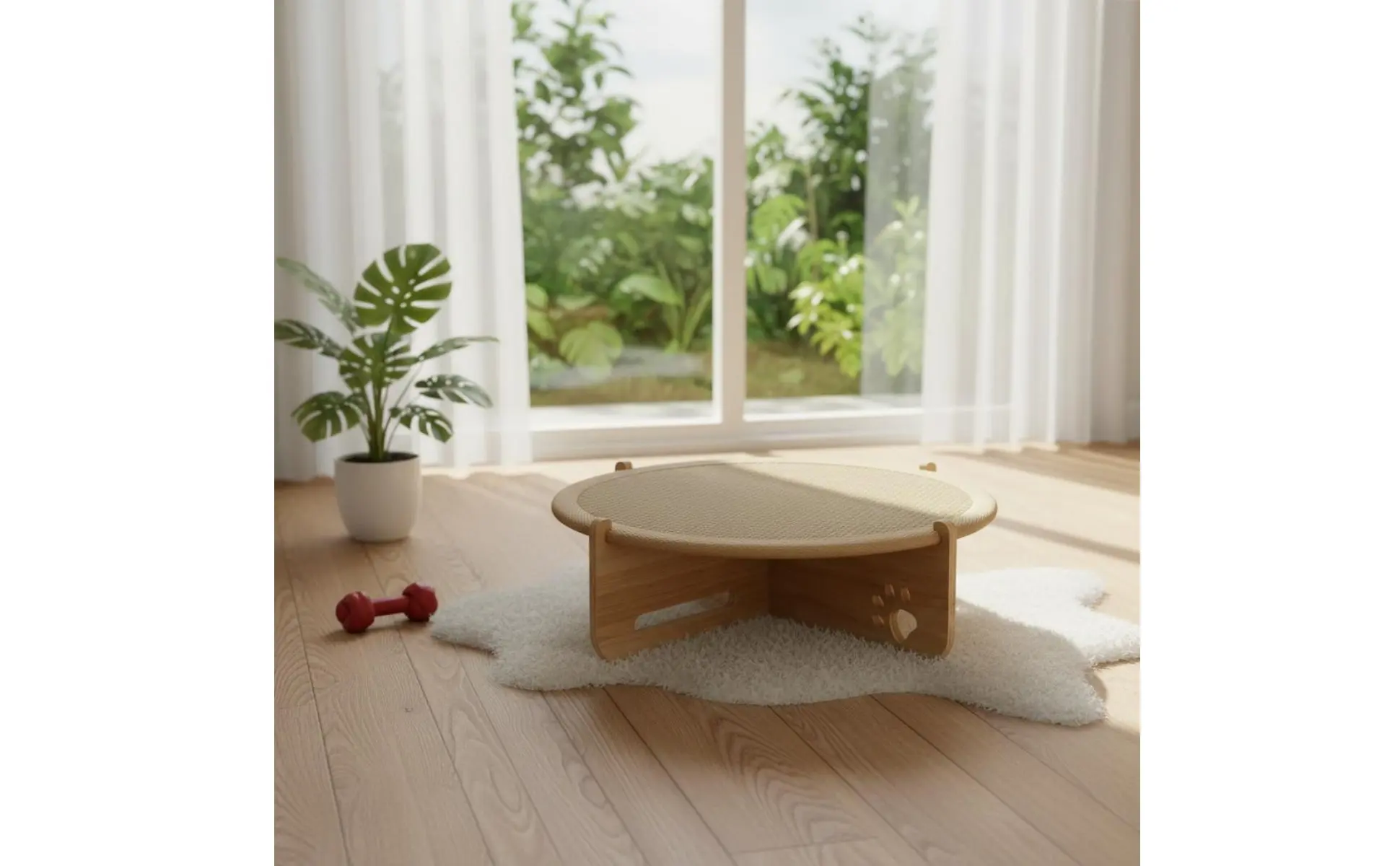 Cama de arranhador felino, cama de rede felina de uso dois em um, tapete de dormir para cães pequenos, respirável e refrescante para gatos, verão Cama de arranhador felino, cama de rede felina de uso dois em um, tapete de dormir para cães pequenos, respirável e refrescante para gatos, verão