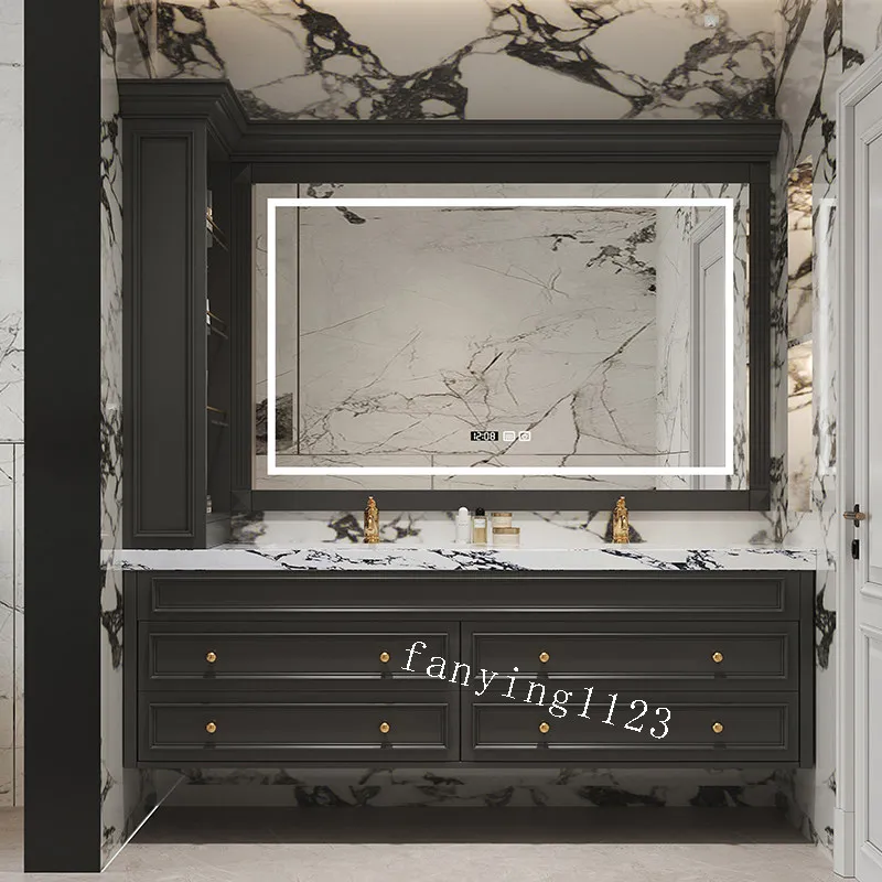 White Drawers Bathroom Cabinet Paper Space Saver Modern Skincare Luxury Partitions Cupboard Display Gabinete Trendy Furniture
