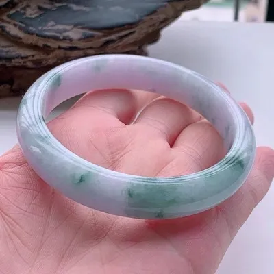 

zheru Jewelry Natural Burma Jade 54mm-62mm bracelet Exquisite Princess bracelet send girlfriend send mom