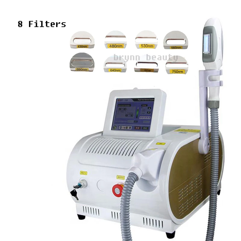 Professional Epilator Laser 8 Filters Pulsed Light Hair Removal Bikini Hair Removal Painless Original IPL Lazer Machine