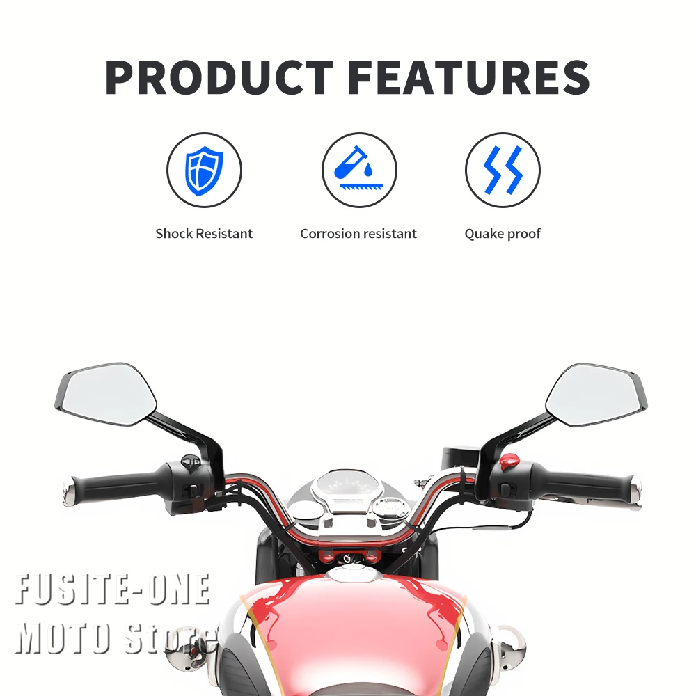 For Bullet Meteor Classic 350 500 650 Classic350 Adventure Motorcycle Accessories Side Rear View Mirror