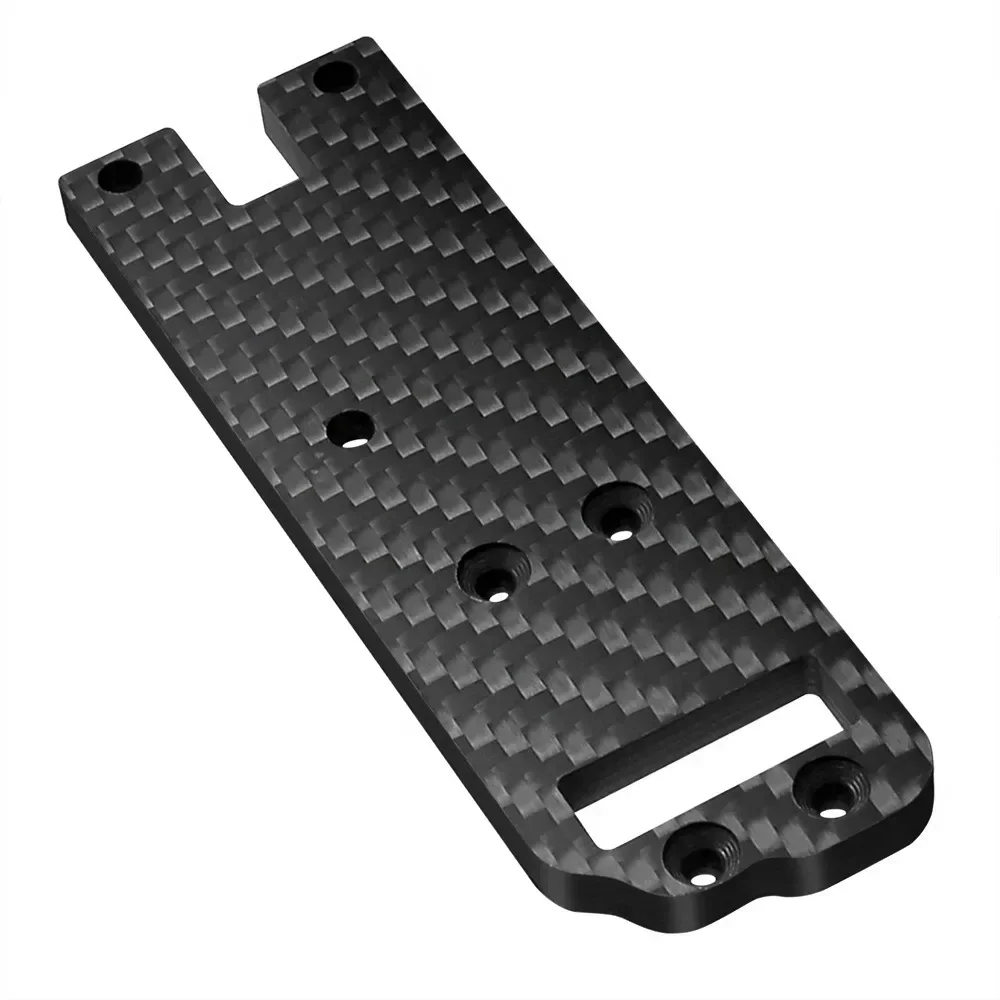 Piastra di supporto del secondo piano posteriore in fibra di carbonio per parti di aggiornamento per auto TEKNO 1/10 4WD MT410 4X4 RC