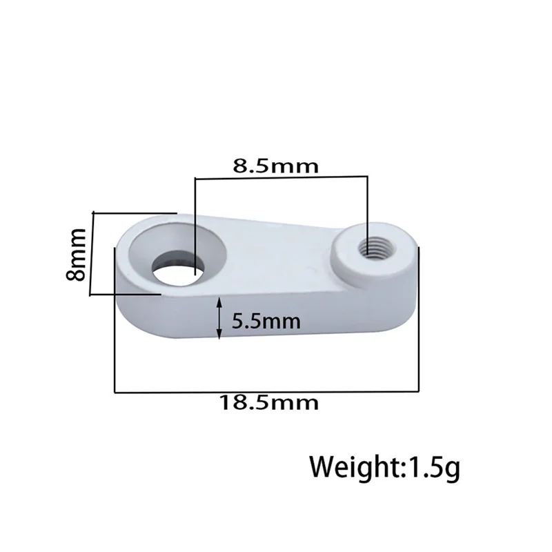 Elo de direção de metal e chifre de braço servo 9748 para Traxxas TRX4M TRX-4M 1/18 RC Crawler Car Upgrade Parts Acessórios, 1