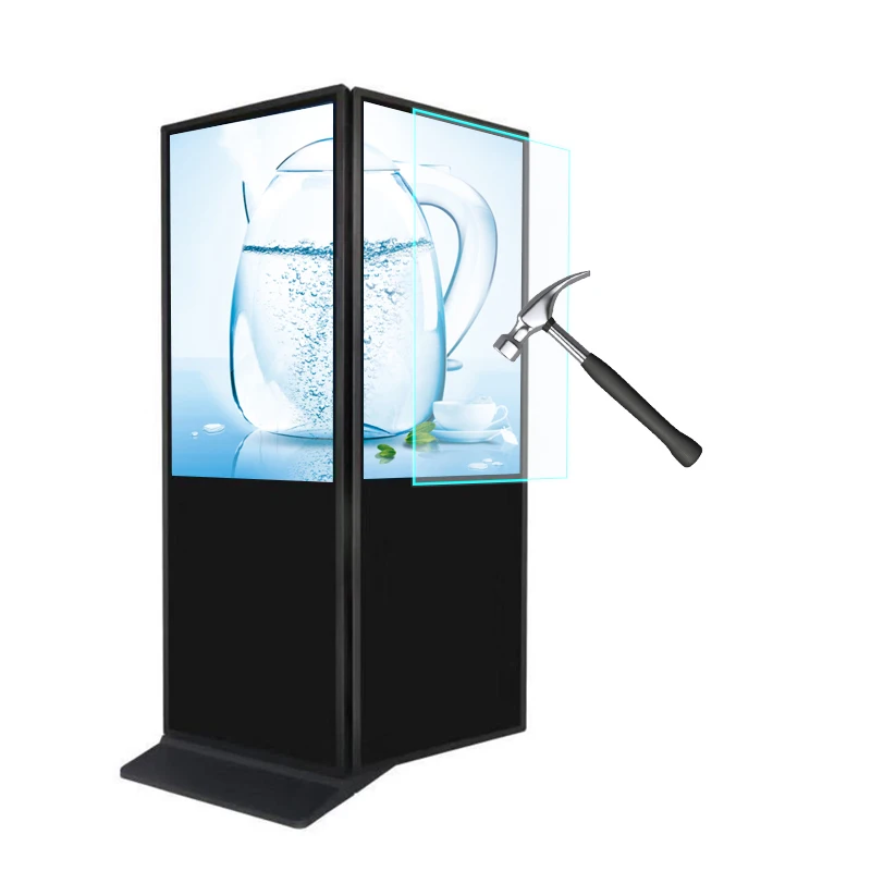 

43 49 55 Inch Dual-sided Digital Signage Media Player Dual-screen Indoor Totem Commercial Display