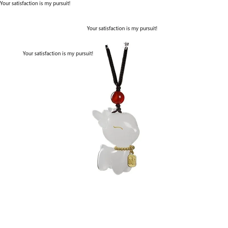 safe journey jade Fulu car pendant car rearview mirror pendant
