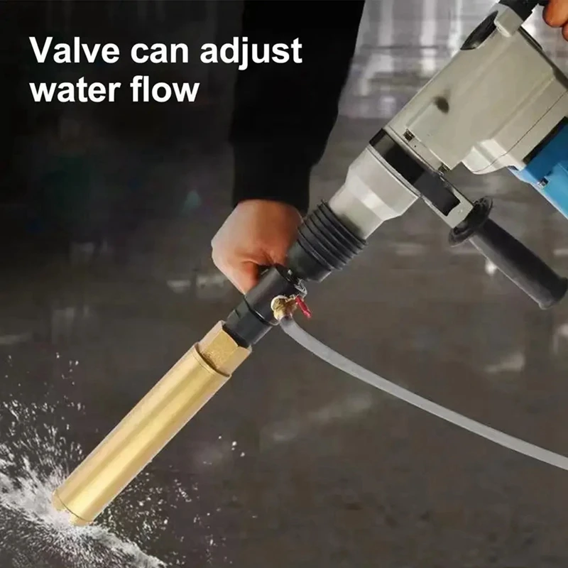 HOT! Electric Hammer Water Inject Converter Turn Electric Hammer Into Water Drill Turn Water Drill Water Adding Device Rod