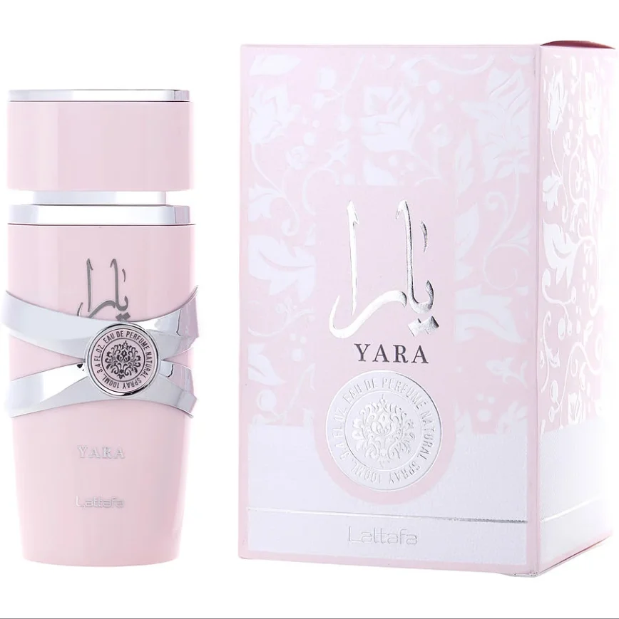 Lattafa Yara women Eau De Parfum Spray 100ml Floral Oriental Scent Original Long-Lasting Fragrance