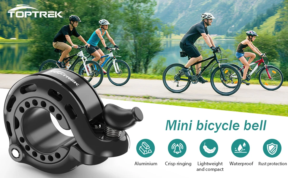 NEUE Fahrrad Glocke Ring Edelstahl MTB Radfahren Horn Fahrrad Glocke Lenker Knackigen Sound Horn Für Fahrrad Sicherheit Fahrrad Zubehör 2024 – Detail 10