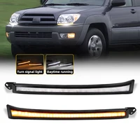 Para Toyota 4Runner 4 Runner 2003 2004 2005 2006 2007 2008 2009 luces de circulación diurna LED DRL inicio animación señal de giro 12V