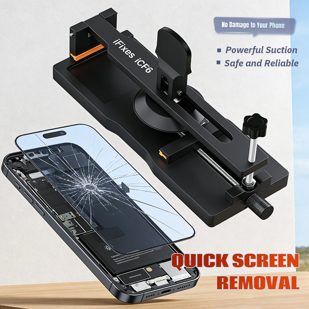

iCF6 Screen Opener No Heating Phone Screen Separator Strong Suction Cup LCD Repair Fixture for Mobile Phone Disassembly Tool