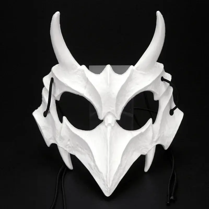 Cosplay Dance Prom Kostüm Requisiten Halloween Schädel Party Maske Anime Drachen Gott Skelett Halbe Gesichtsmasken Knochen Schädel Tiere Maske