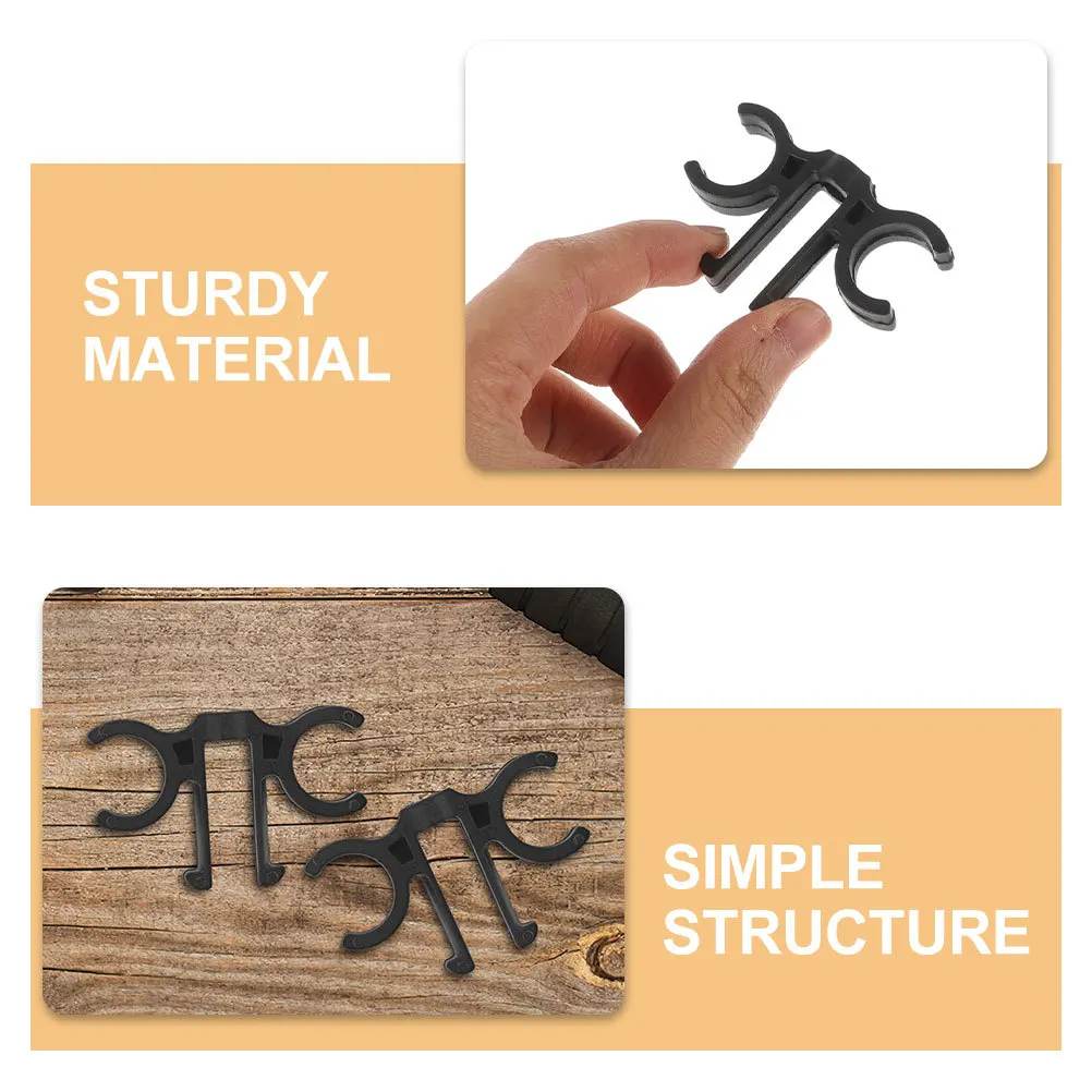 8 Stuks Wandelstok Gesp Clips Draagbare Pvc Connectors Voor 18Mm Trekkingstokken Outdoor Wandelstok Montage Accessoires