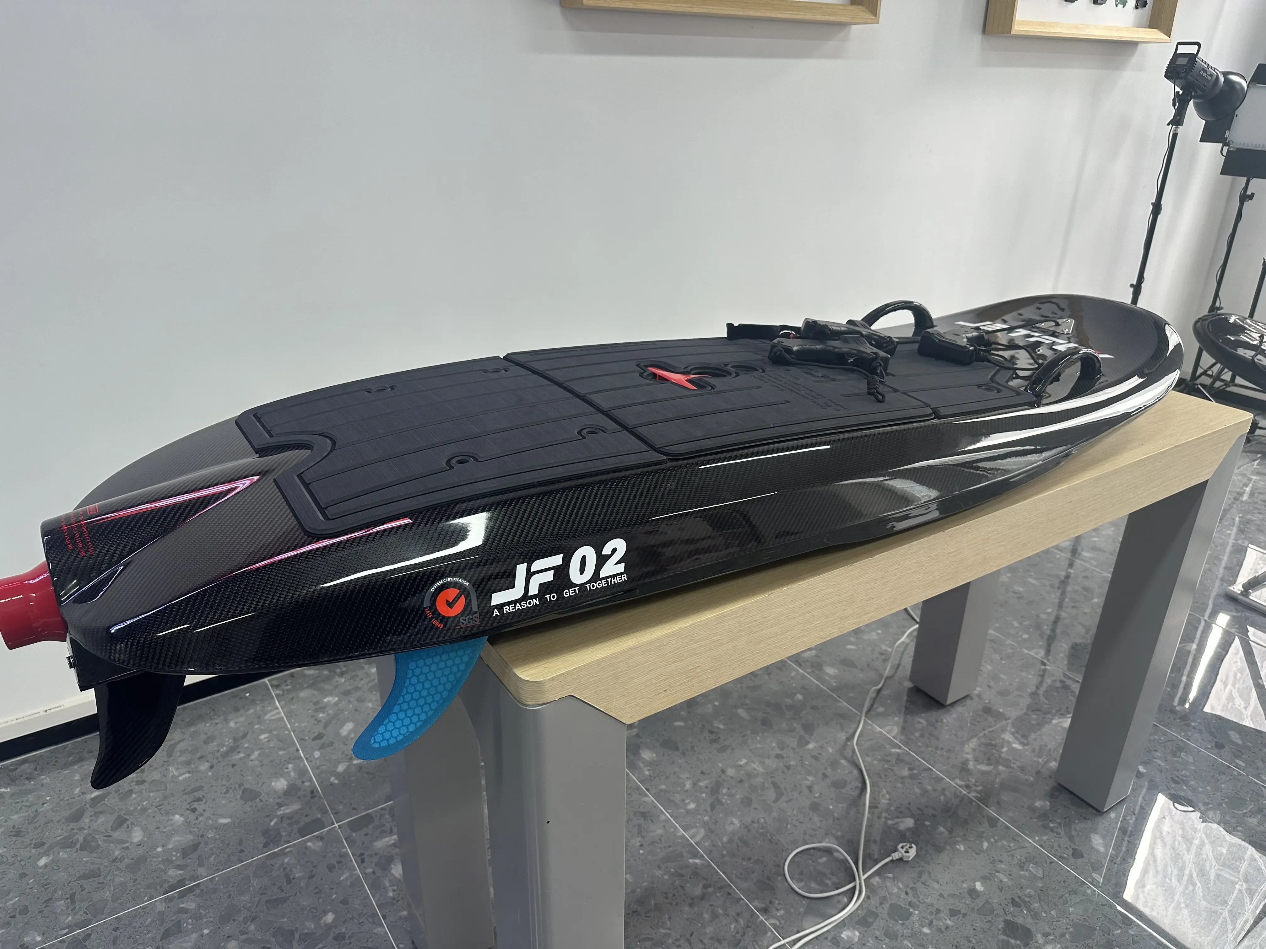 JetFly 02 Professional Grade Carbon Fiber Power Jet Body Board 72v Battery Motorized Water Surfboard Electric