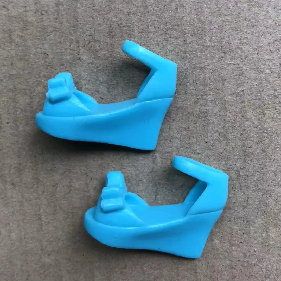 1/6 Puppe Schuhe Sandalen Bunte Puppe Zubehör Kinder DIY Puppe Dekoration Teile Original Puppe Dekore Schuhe – Detail 11