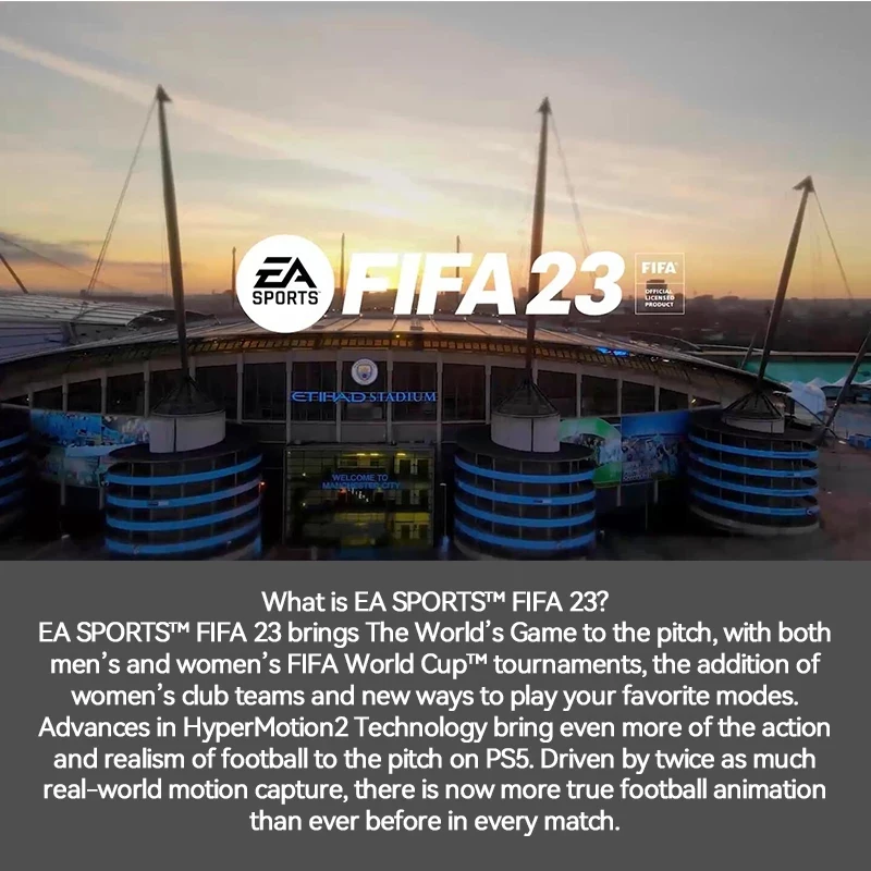 소니 플레이스테이션 4 EA 스포츠 FIFA 23 PS4 플랫폼 게임 거래, 플레이스테이션 4 PS4 플레이스테이션 5 PS5 CD 버전 게임 콘솔