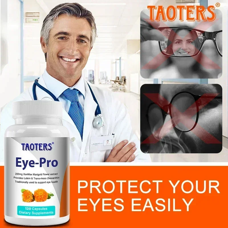 Vision & Nutrition Eye Supplement with Lutein and Trans-Mesio-Zeaxanthin To Support Eye Health