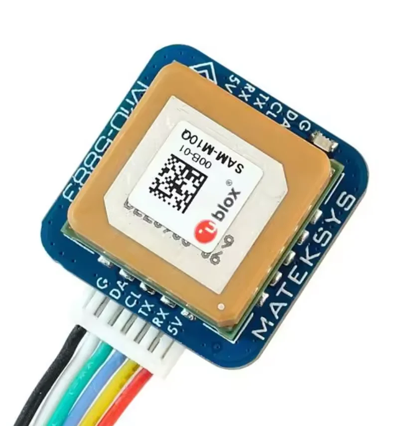MATEK M10Q-5883 GNSS GPS Module Magnetic Compass QMC5883L 20X20mm RC Airplane Multirotor Stack FPV Freestyle Long Range CAN