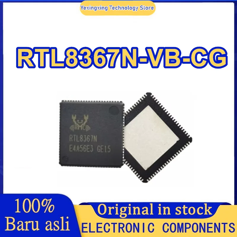 5Pcs/Lot RTL8367N-VB-CG RTL8367 RTL8367N-VB RTL8367N-VB-CG QFN88 IC Chip 100% New Original in stock