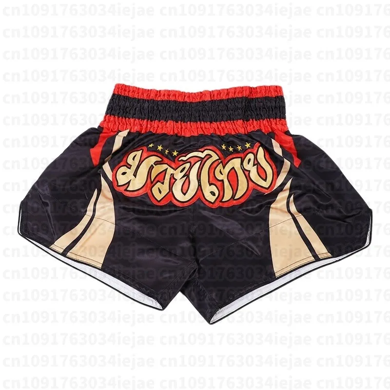 Men Kid New Boxing Shorts, Fighting Sanda Training, Quick Drying Sports Shorts, Muay Thai Shorts