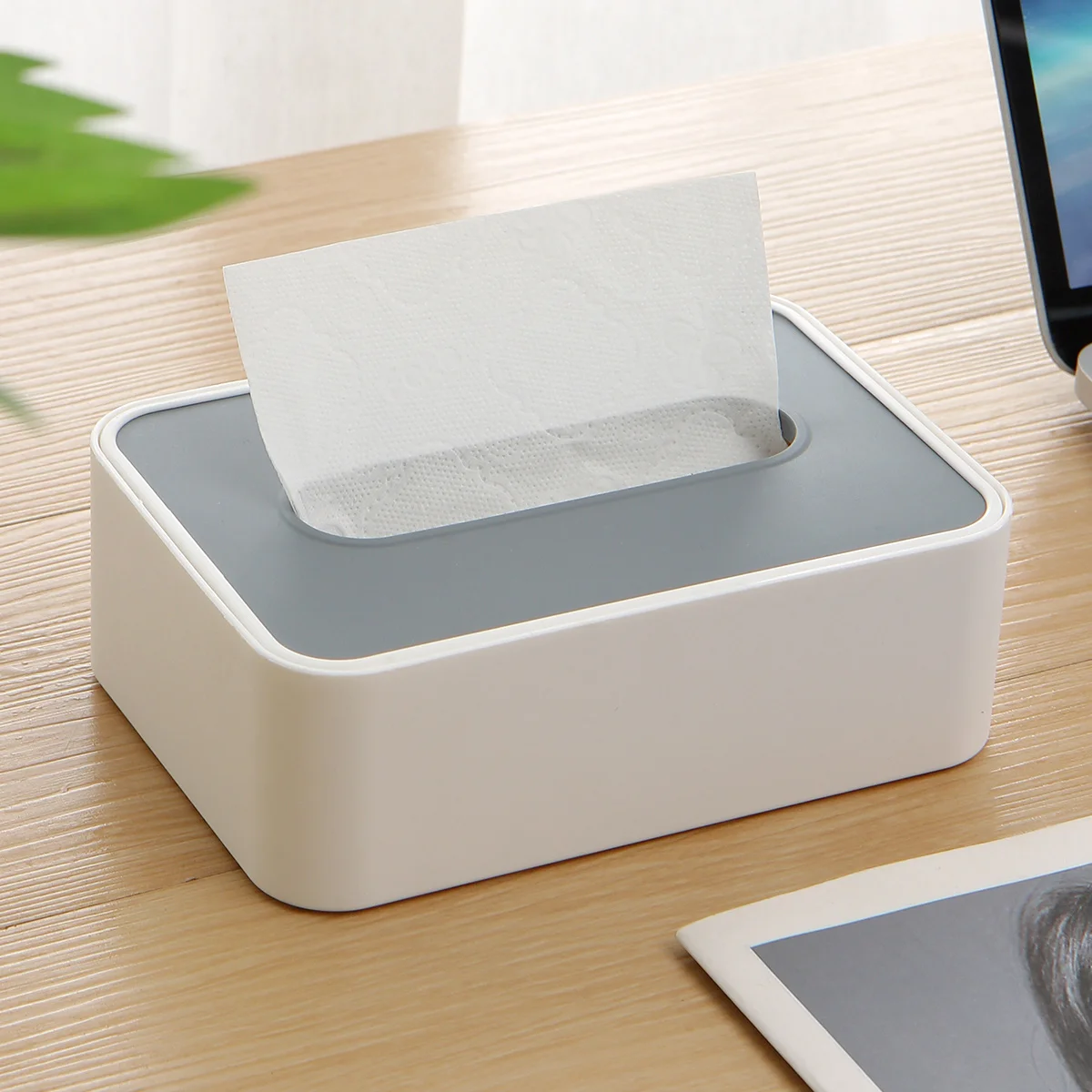 1-teilige Desktop-Taschentuchbox, höhenverstellbare Taschentuch-Aufbewahrungsbox, Taschentuchbox für Zuhause, Wohnzimmer und Esszimmer