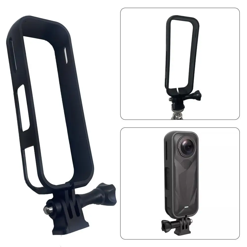 

Suitable For Insta 360 X5 Frame Cage With Adapter Mount Anti-Scratch Stronger Housing Shell Cover Simple Protective Frame