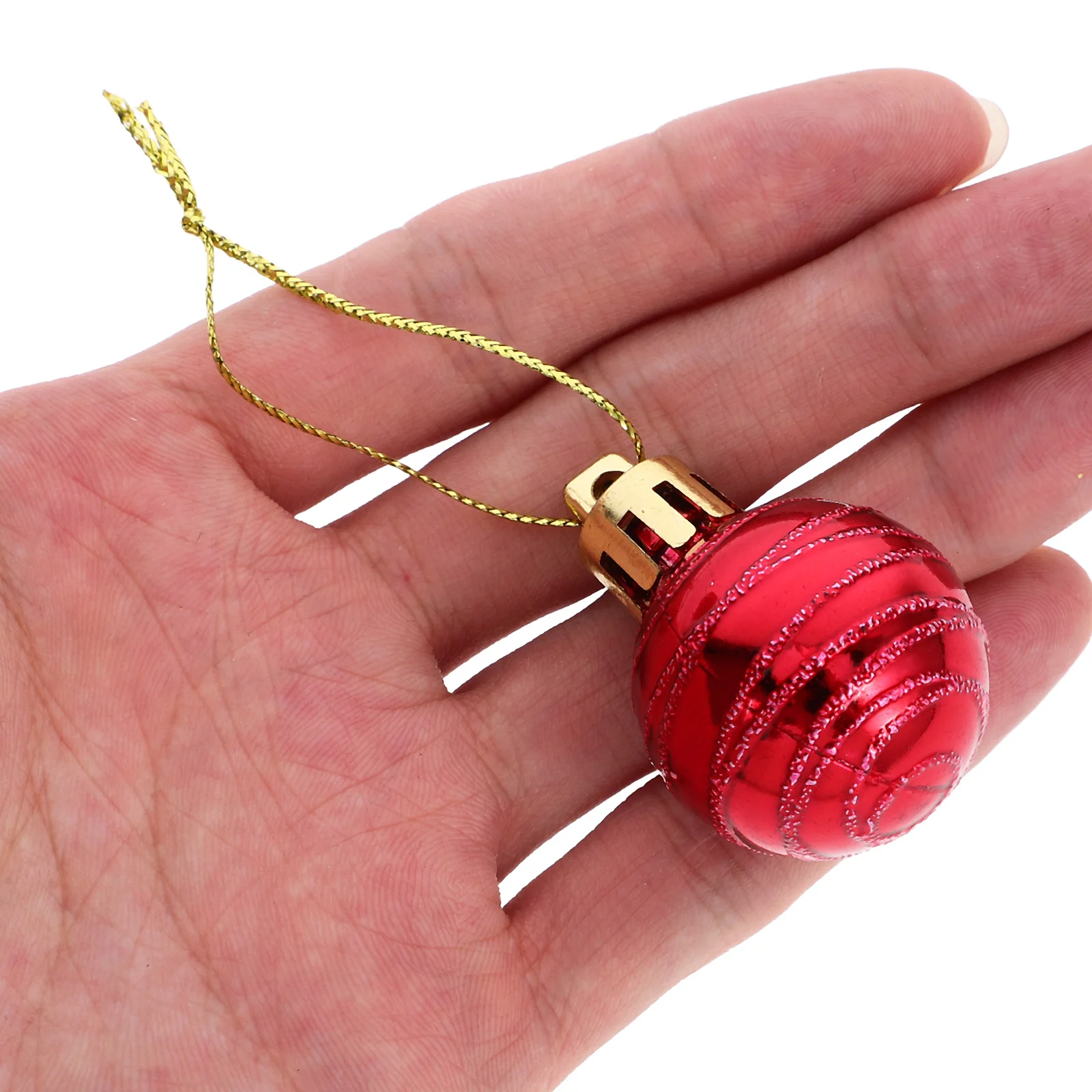 

12Pcs Electroplated Christmas Ball Hanging Decorations Xmas Tree Ornaments Holiday Party Supplies Christmas Balls