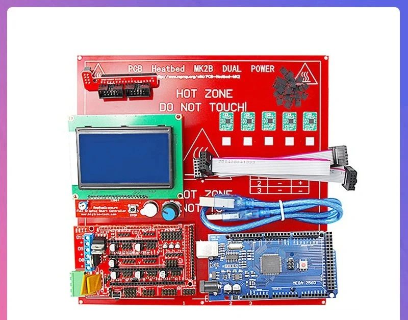 3D printer hot bed motherboard kit