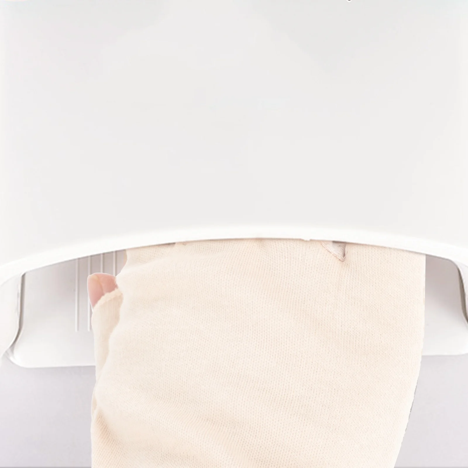 1 قطعة 1 زوج قفازات حماية رقيقة مرنة تنفس مسمار الفن مانيكير الأشعة فوق البنفسجية مصباح ميت خفيفة الوزن يمكن ارتداؤها Uv قفازات اليد مانيكير