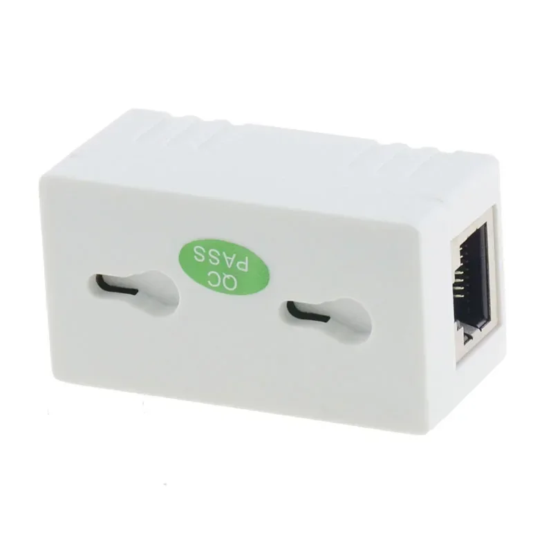 1PC Wall Mount Adapter For IP Camera LAN Network 10/100 Mbp Passive POE DC Power Over Ethernet Injector Splitter