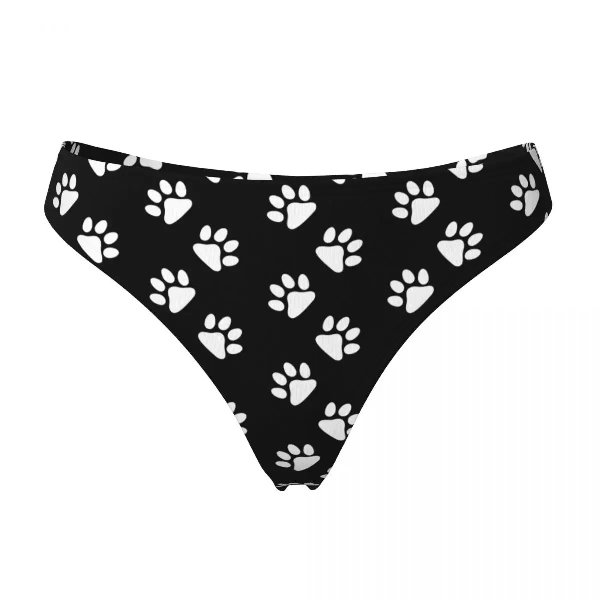 G-String Funny Low Waist Sexy Cute Animal Paw Pattern Panties Womens Underwear Breathable Underpants Women's
