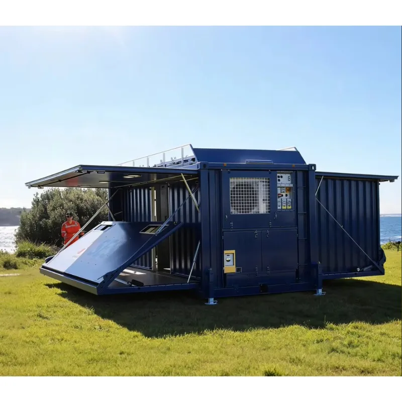 Customized Outdoor Camping Base, Extendable Container House Factory Direct Sale