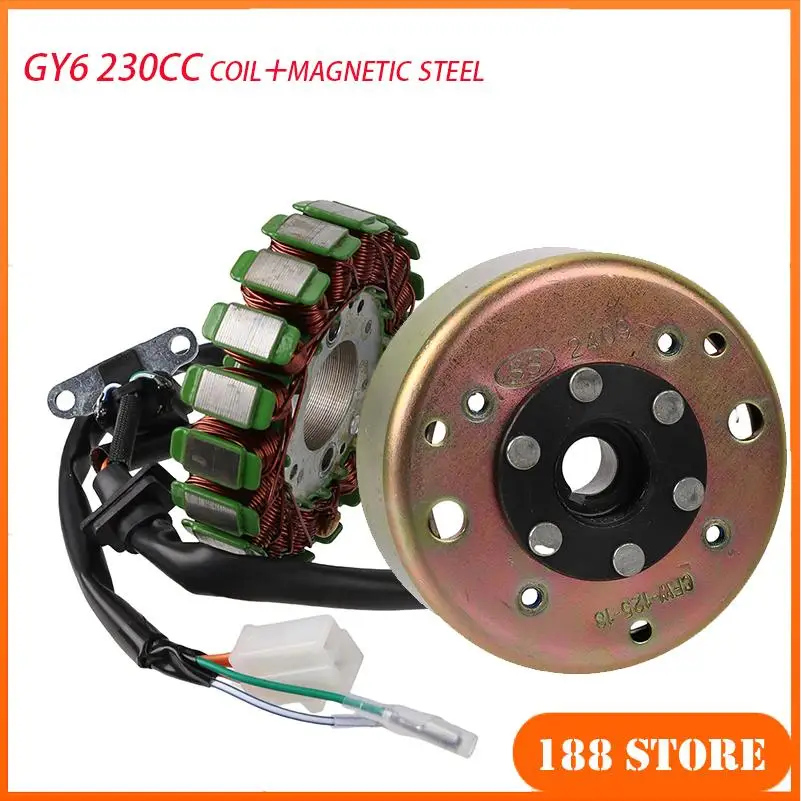 

GY6 230CC motorcycle beach bike coil magnetic AC generator stator