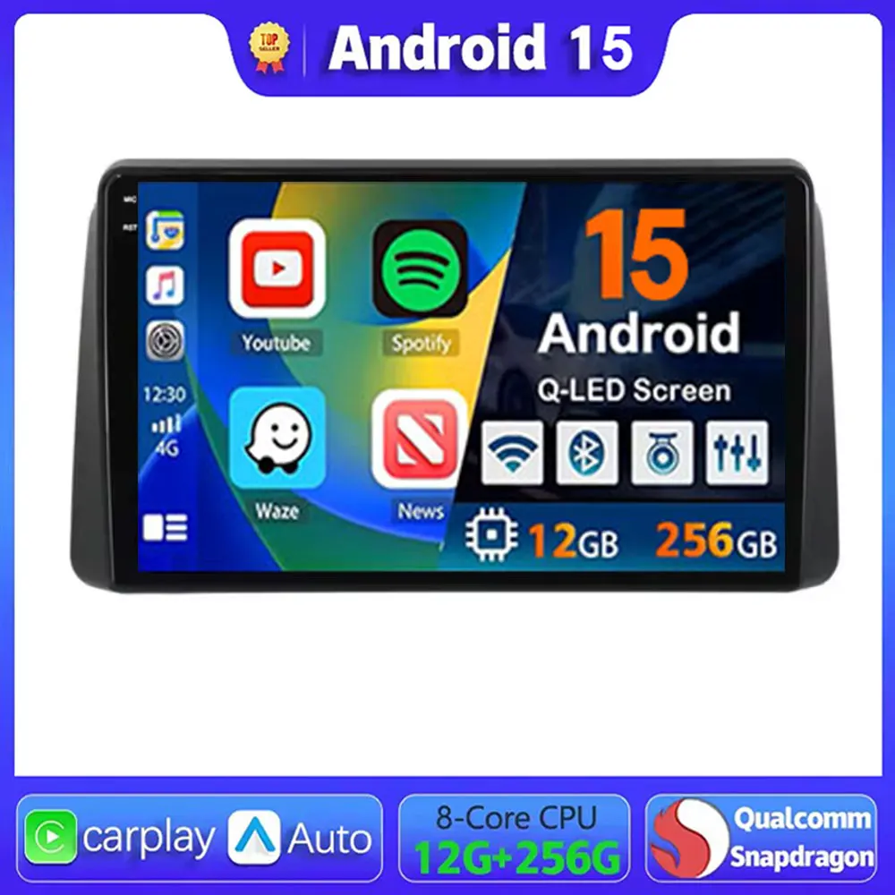 

Android 15 Carplay Car Radio For Chrysler Grand Voyager 5 2011 - 2015 Navigation GPS Multimedia Player Stereo WiFi Auto DSP BT