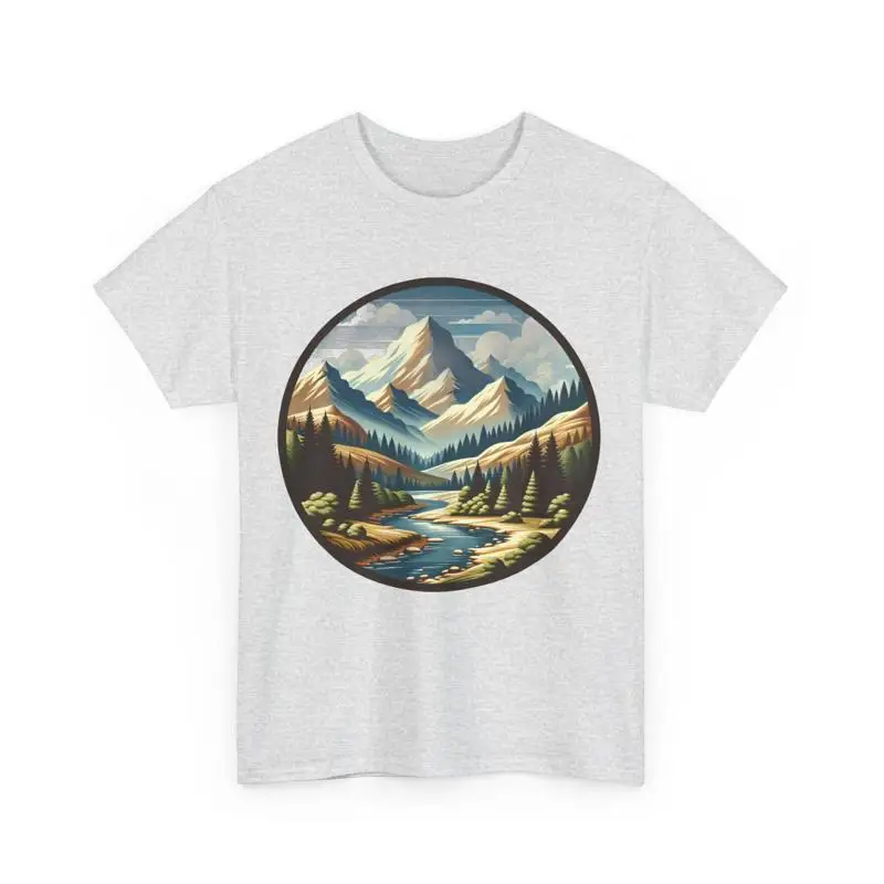 

Scenic Mountain Landscape T Shirt Nature Adventure