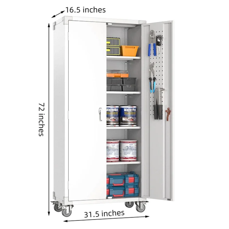 Mechanical Design Weight Capacity High Quality Materials Practical Multipurpose Rectangular Metal Tool Locker