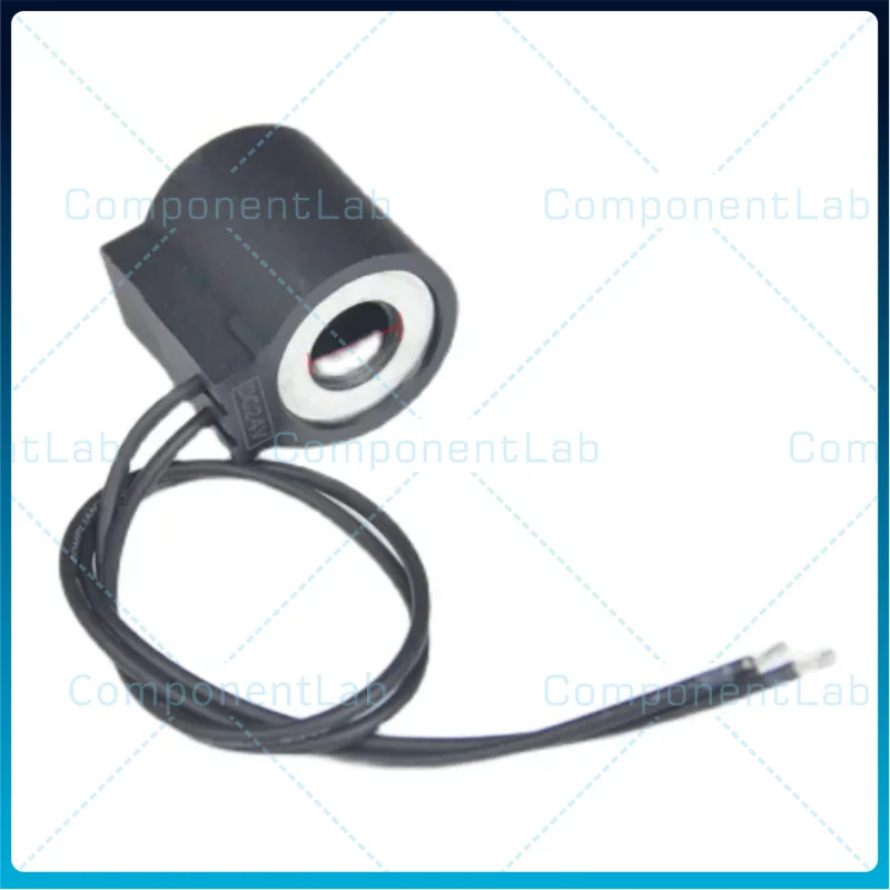 13mm Bore Cartridge Solenoid Valve Coil Height 37mm With Wire DC12V DC24V AC220V Threaded Insert Electromagnetic Coil