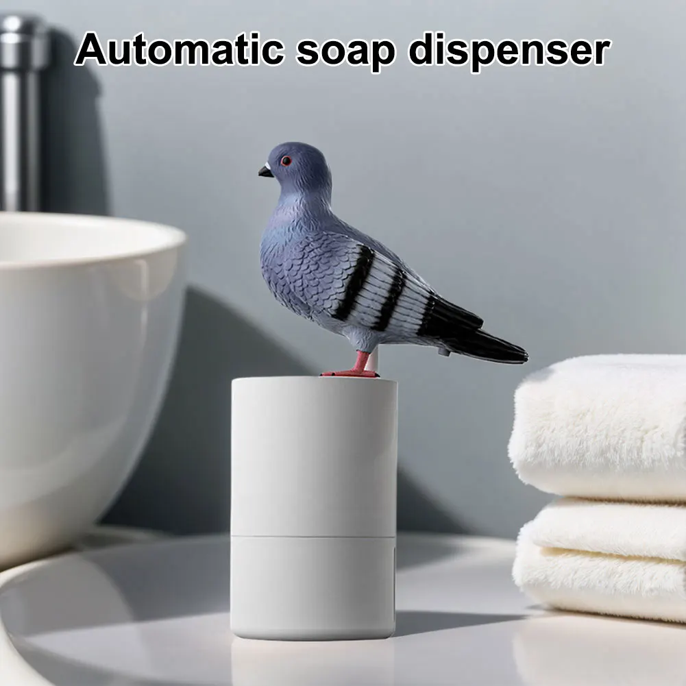 Pigeon Shape Soap Dispenser Automatic Liquid Soap Dispenser 300/400ml Touchless Hand Sanitizer Dispenser Foam Dispenser