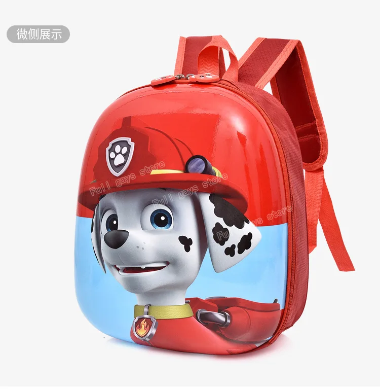 Paw Patrols Kawaii Backpack Kids Back To School Bags Cartoon Hard Shell Back Pack School Stationary Supplies for Little Kids