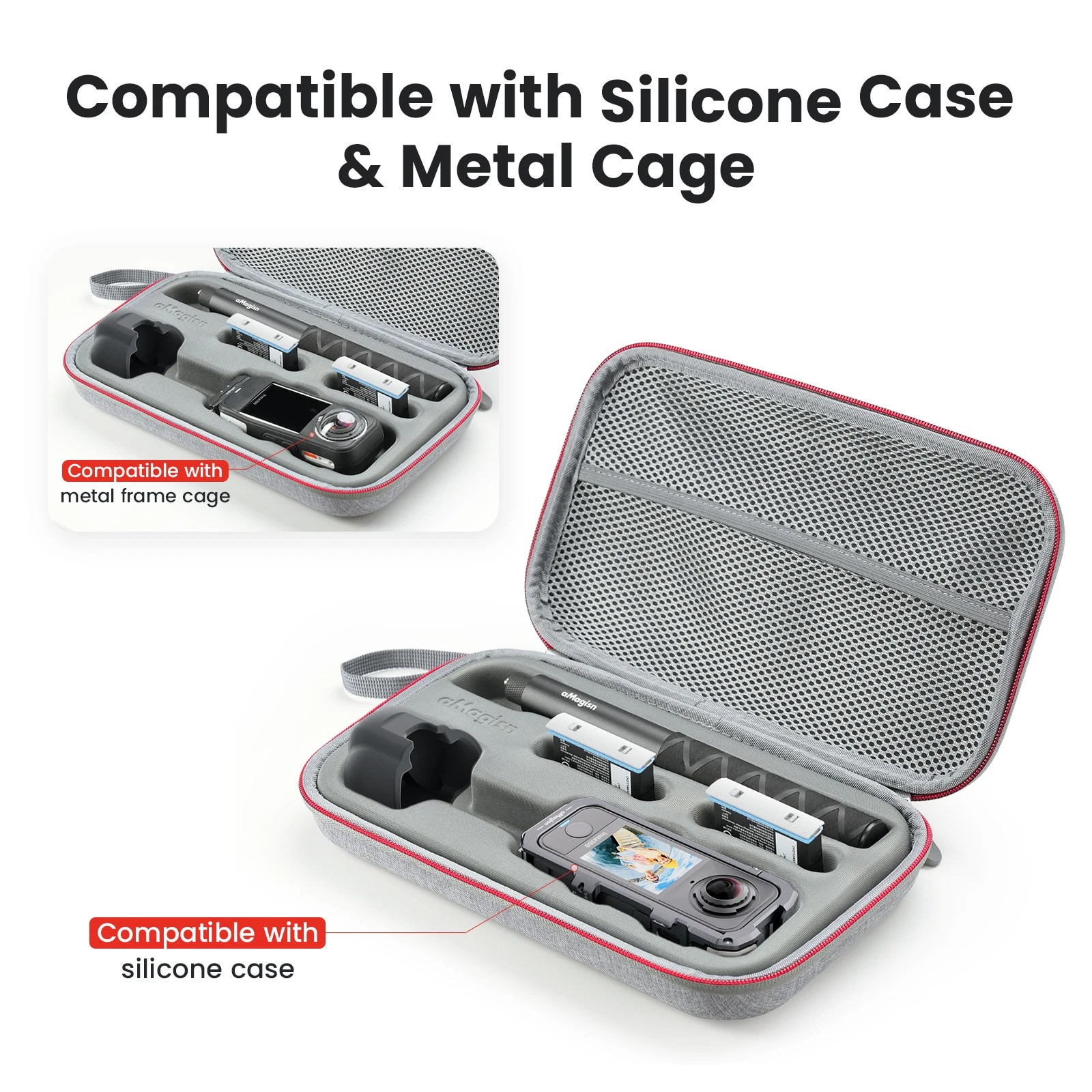 aMagisn X4 Air Portable Carry - Travel Accessories Kit Bag recension och pris