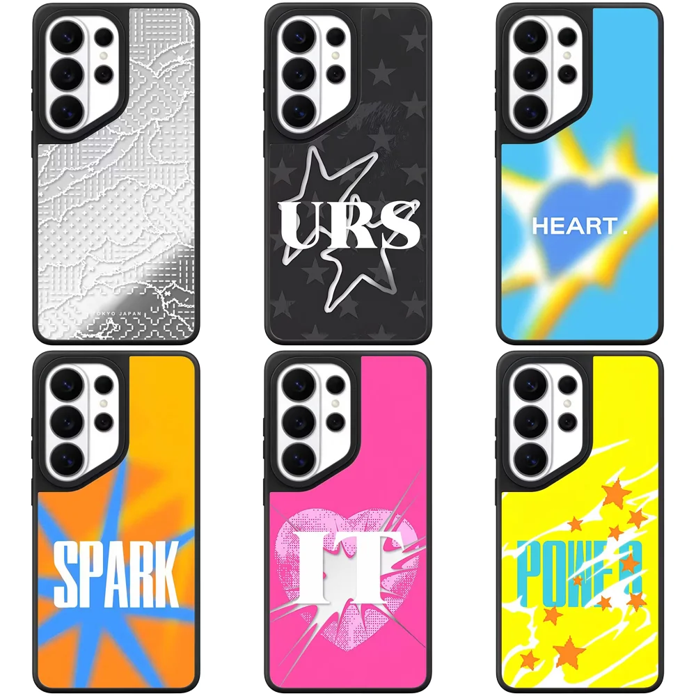 6083092 Mirror Surface Magnetic Phone Cover for Samsung Galaxy S23 S24 S25 S26 Ultra S26+ Plus Case