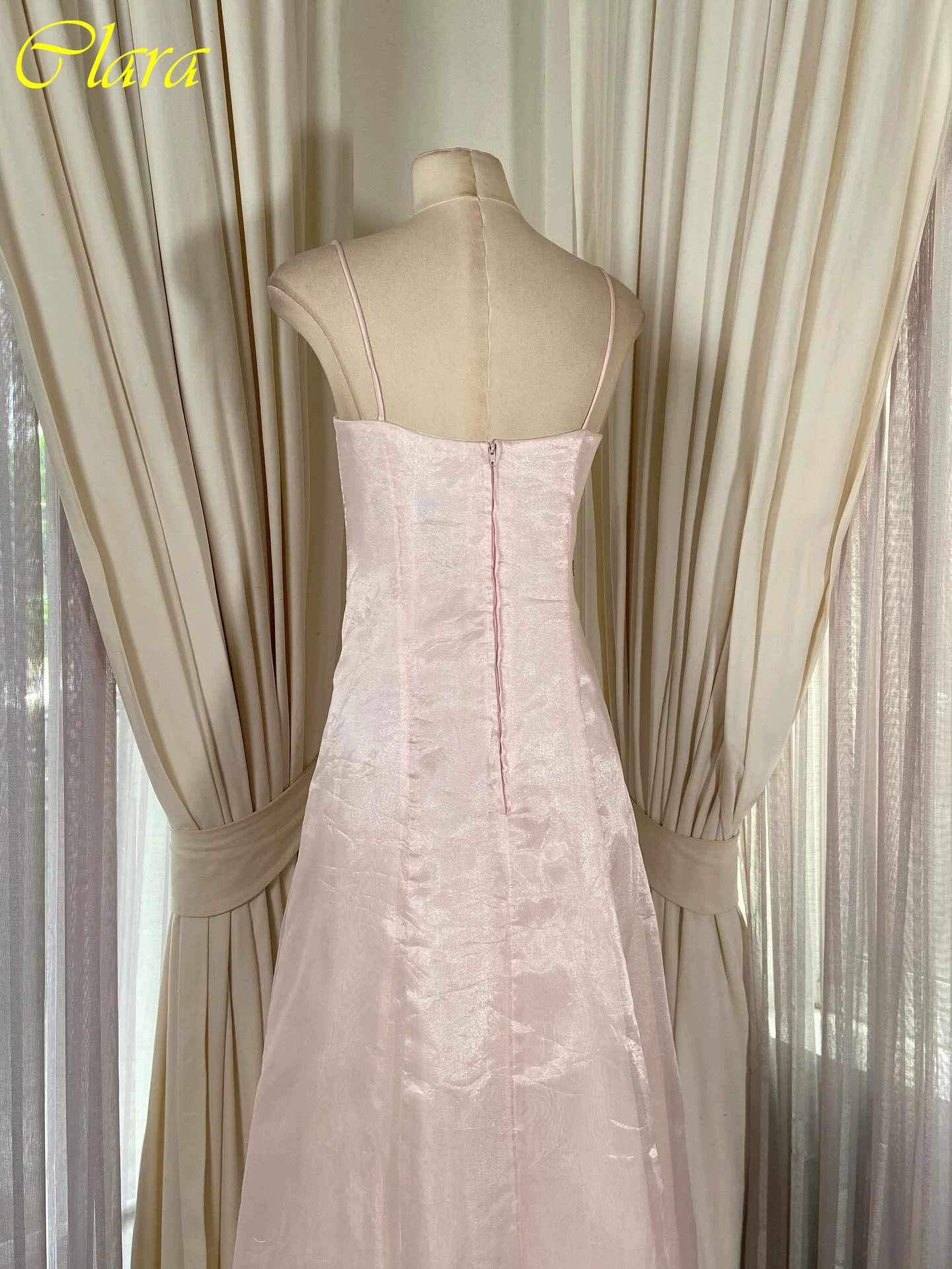 Personalizado a linha gola quadrada elegante vestido de noite formal delicado vestidos de celebridades vestido de festa temperamento de alta qualidade