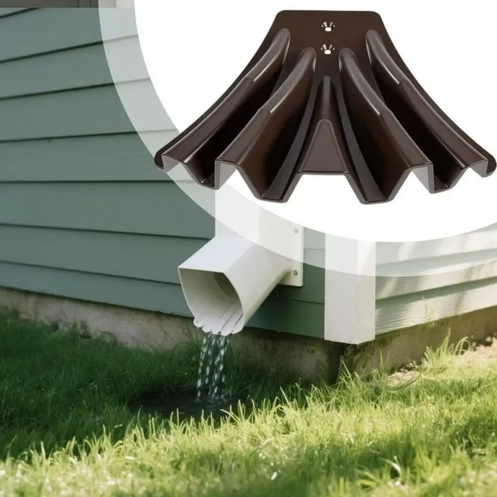 

Gutter Downspout Extensions Gutter Downspout Dispenser Smart Drainage Design Efficient Water Management Rain Gutter Disperser