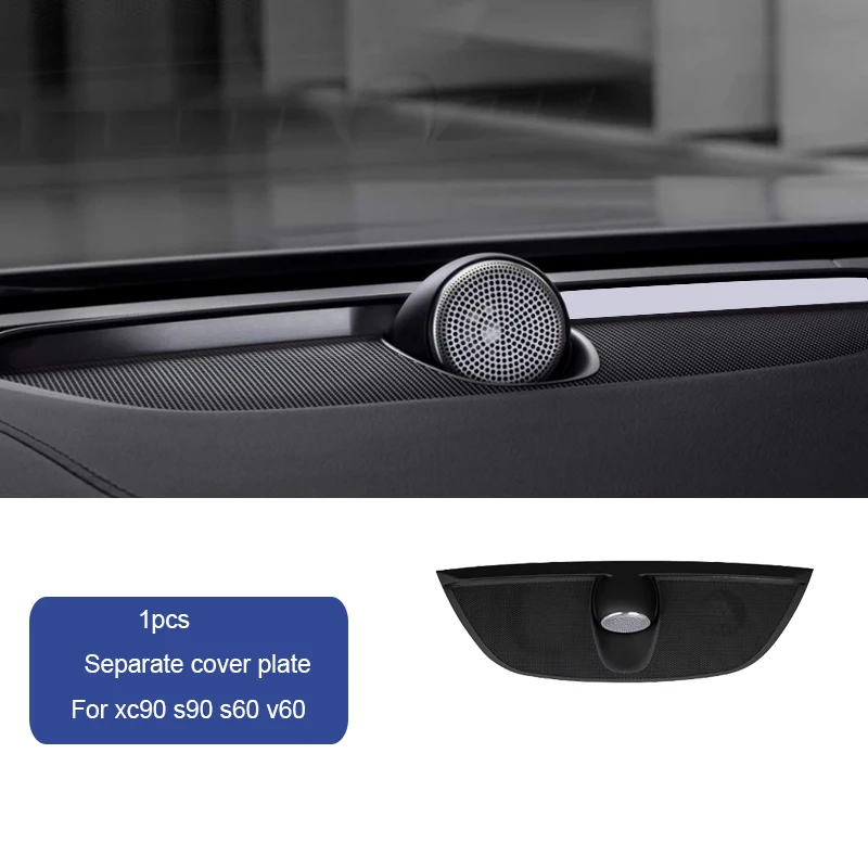 Voor Volvo XC60 S90 XC90 S60 V60 V90 center speaker cover decoratie auto accessoires
