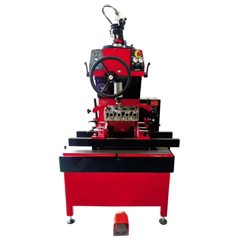 HCY TS60 Valve Seat and Valve Guide Cutting Machine for Repair Motorcycle and Small Automotive Multi-valve Cylinder Head