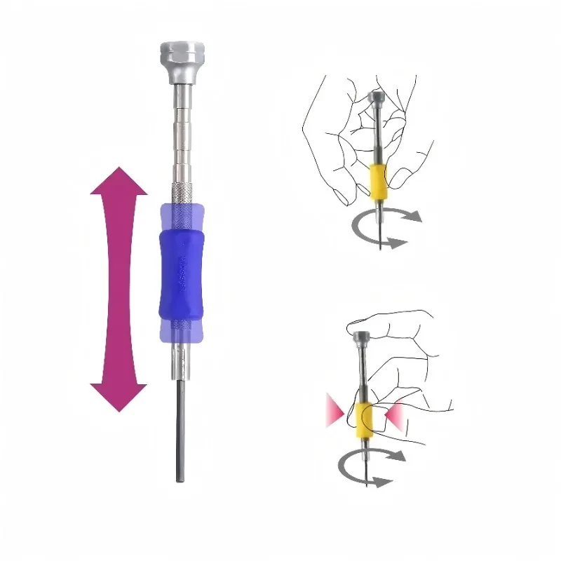 مجموعة مفكات براغي دقيقة من VESSEL JIS - مع صندوق أدوات، لإصلاح المسمار الصغير، الموديلات: TD-55/TD-56/TD-56S/TD-56Y/TD-57/TD-58 #3